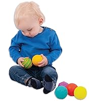 Vista 4 de TickiT Bolas de textura sensorial: juguetes suaves para niños de 6 meses