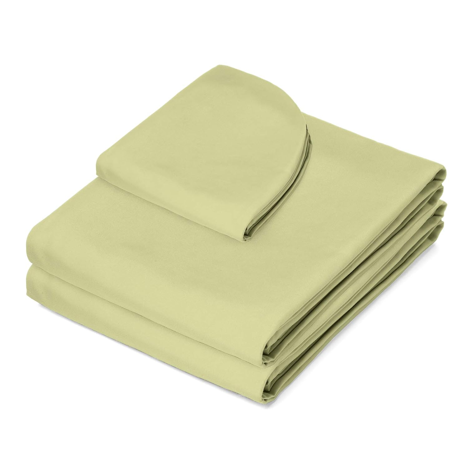 Saloniture 3-Piece Microfiber Massage Table Sheet Set - Premium Facial Bed Cover - Includes Flat and Fitted Sheets with Face Cradle Cover - Sage Green : Beauty & Personal Care