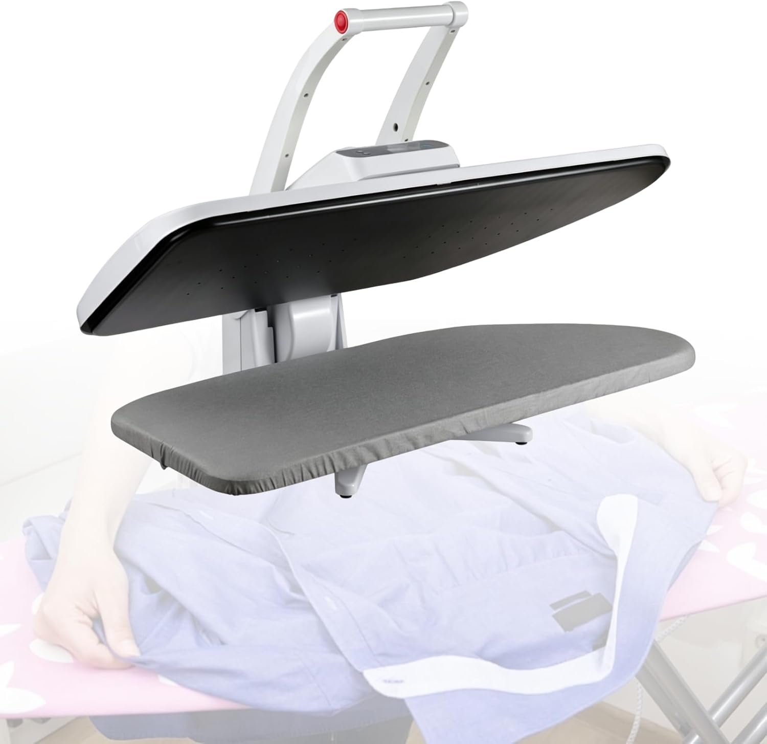 Steam Iron, 1400w/1800w Smart Digital Steam Iron, Heats Up Quickly in 6 Minutes, 5 Modes, Suitable for Garments 1800W