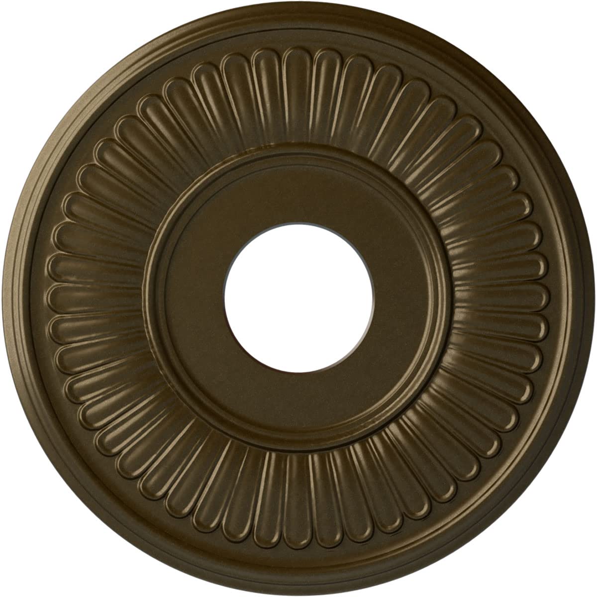 Ekena Millwork CM15BEGLS 15 3/4"OD X 3 7/8"ID X 3/4"P Berkshire Ceiling Medallion Fits Canopies Up to 7", Gold — Amazon image 25