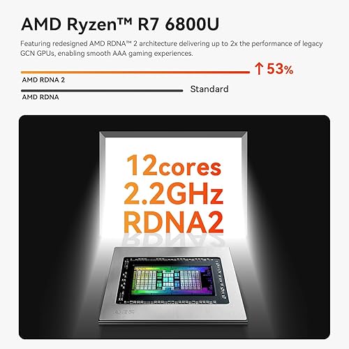 Vista 46 de Beelink Mini PC SER3, AMD Ryzen 3 3200U (hasta 3.5 GHz) 2C/4T, mini computadora de 16 GB DDR4 RAM 500 GB SSD, mini computadora de escritorio 4K