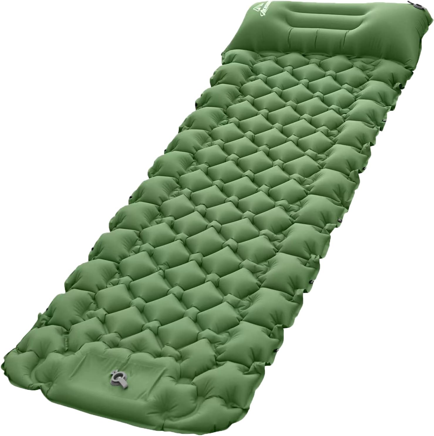 OUTSKIRT Selbstaufblasende Isomatte 10cm Dicke - Doppelgröße Campingmatte Mit R-Wert 9.5 Für Zelt & Auto