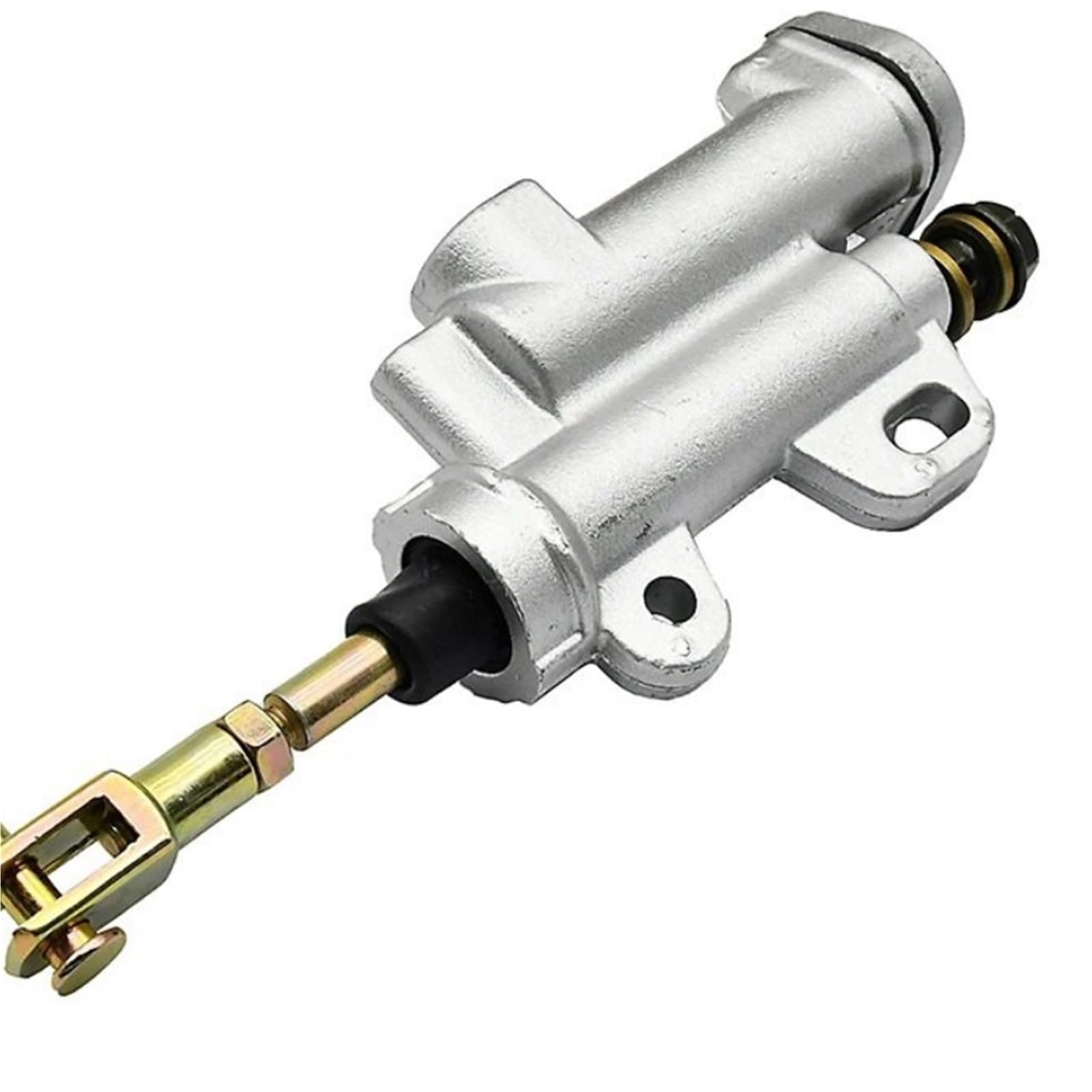 HYDBCNP Forward Brake Pump Motorcycle Rear Brake Pump Motorcycle Fit for 70cc 110cc 125cc 150cc 250cc Kayo T4 T6 Pit Pro Dirt Bike Rear Hydraulic Brake Master Cylinder Pump(Silver)