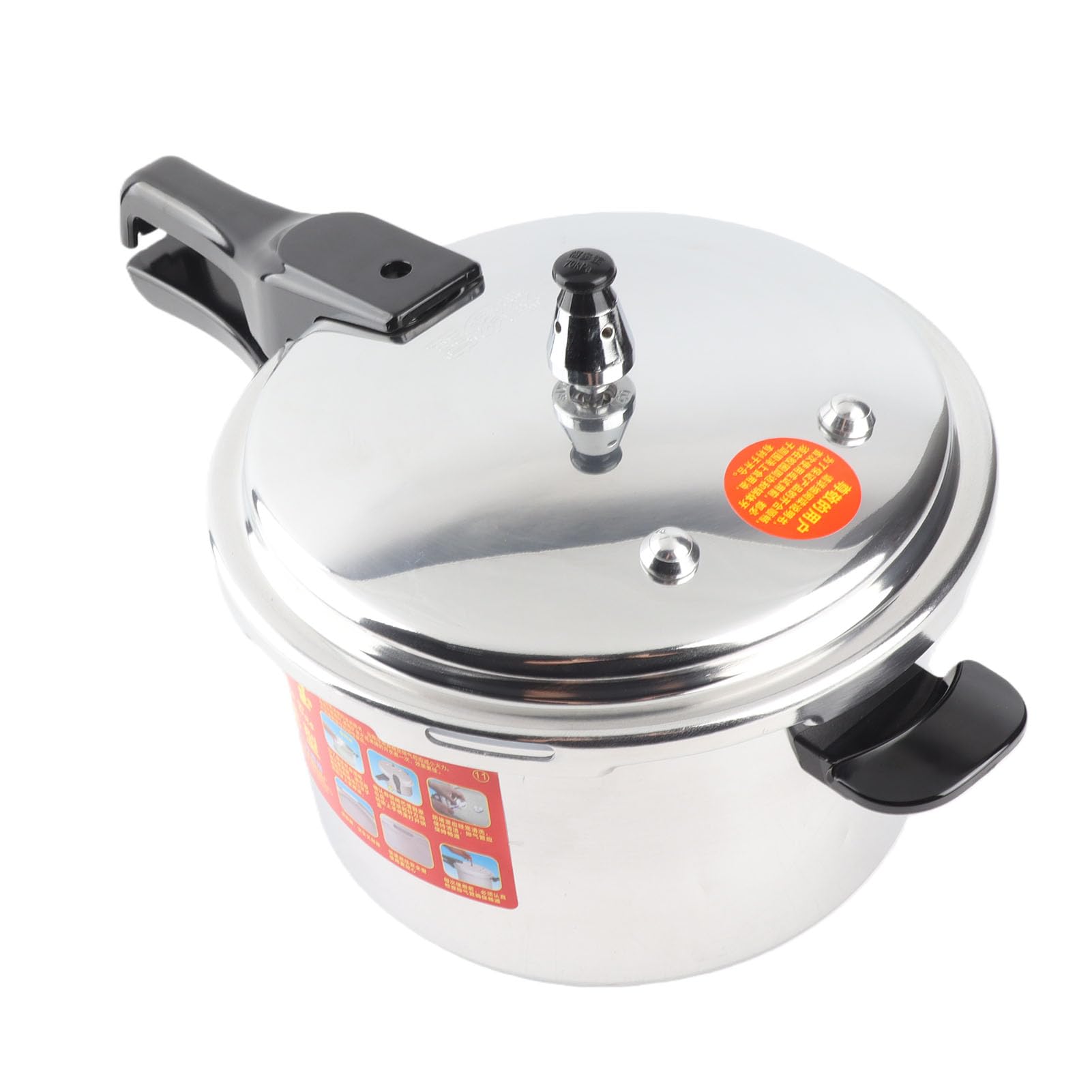Tonysa Szybkowar ze Stopu Aluminium, Wydajny, Przeciwwybuchowy Garnek do Szybkiego Gotowania dla Domowych Kucharzy (20CM/4L)