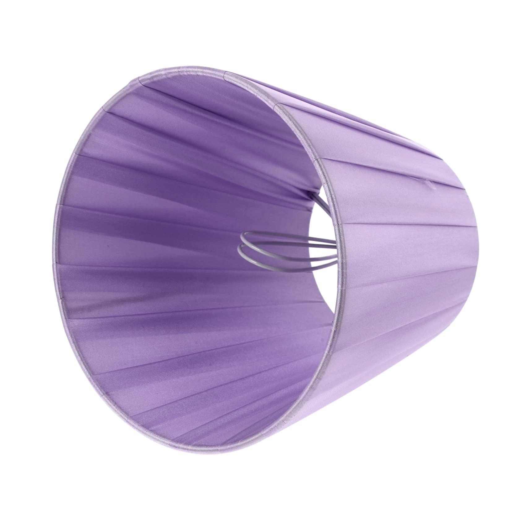 BESPORTBLE Elegant Light Shade Made of Cloth and Iron a Stylish Purple Design, Sturdy and Practical Lamp Shade for Recreational Corner or Study, Protective Lamp Cover