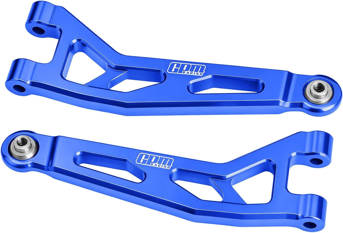 GPM for Arrma 1/16 Mini Kraton 3S 7075-T6 Aluminum Front Upper Suspension Arms Front Upper Control Arms Replacement RC Car Parts (Red)