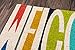 Novogratz Aloha Collection Welcome Doormat, Multi, 1'6