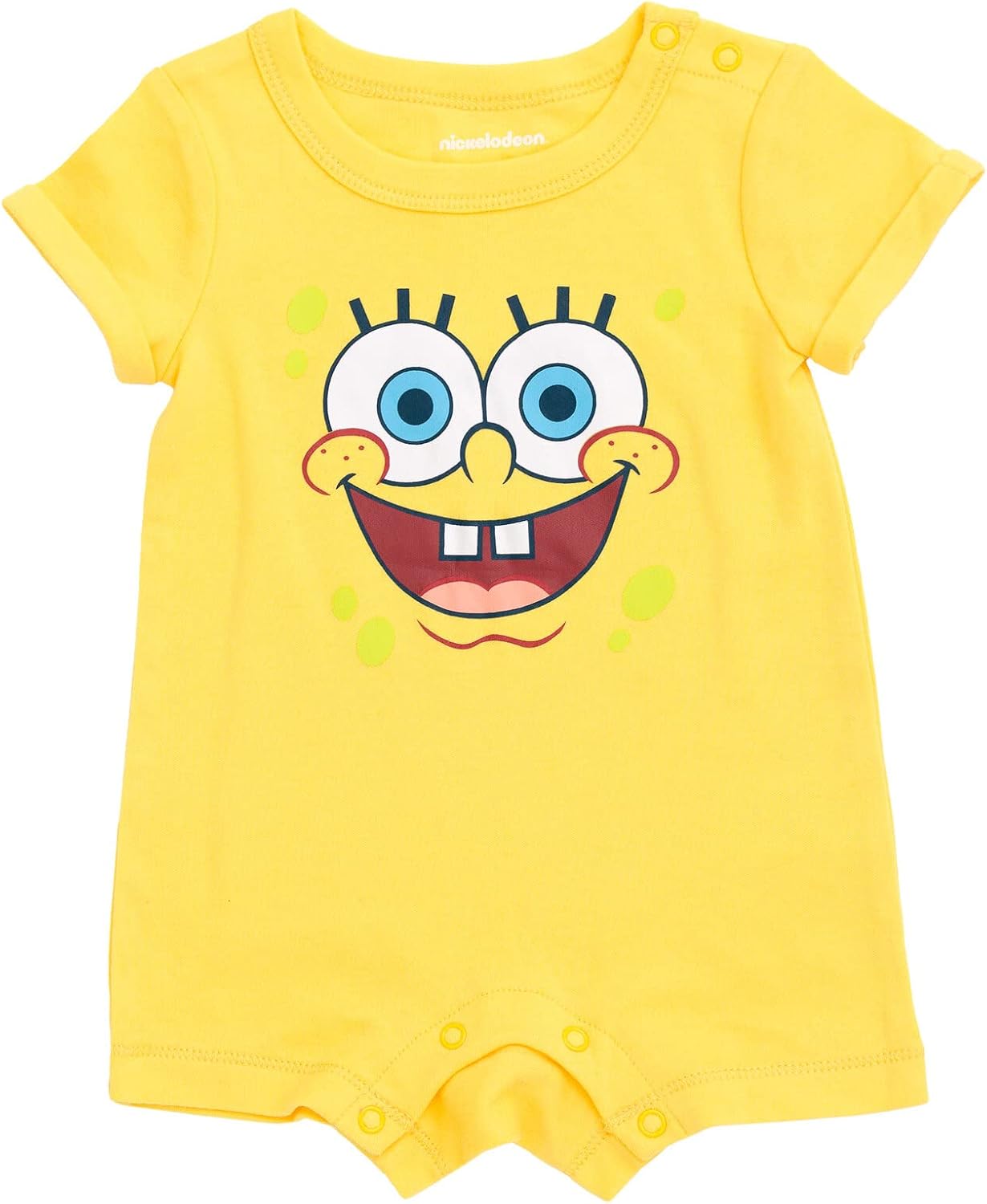 SPONGEBOB SQUAREPANTS Baby Romper and Hat Newborn to Infant - Image 3