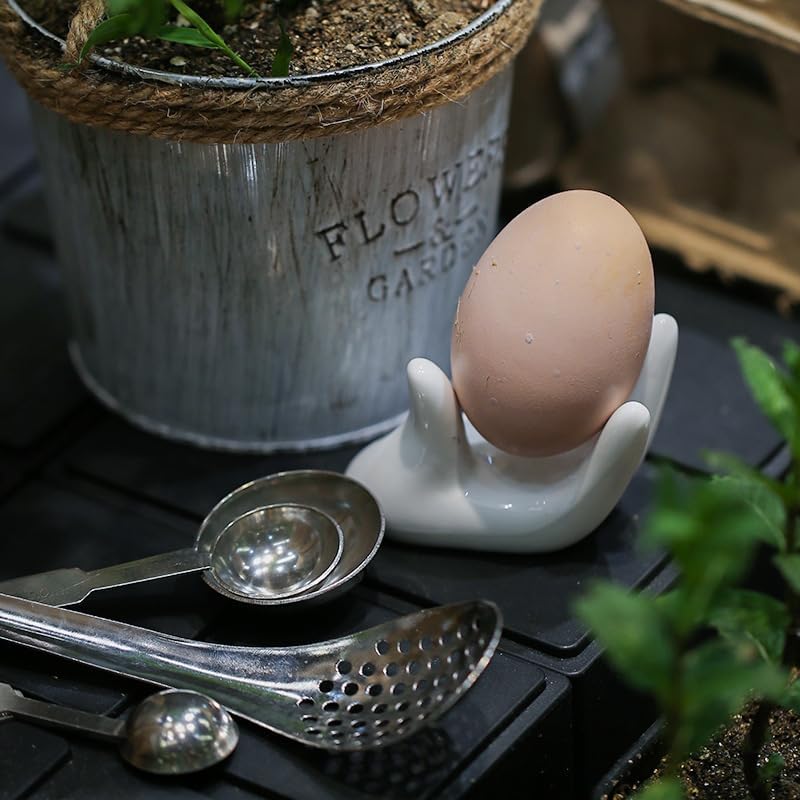 Miniatura 6 de Soporte para plantas de aire, bonito recipiente de cerámica para plantas de aire Tillandsia para suculentas, decoración del hogar para estante de