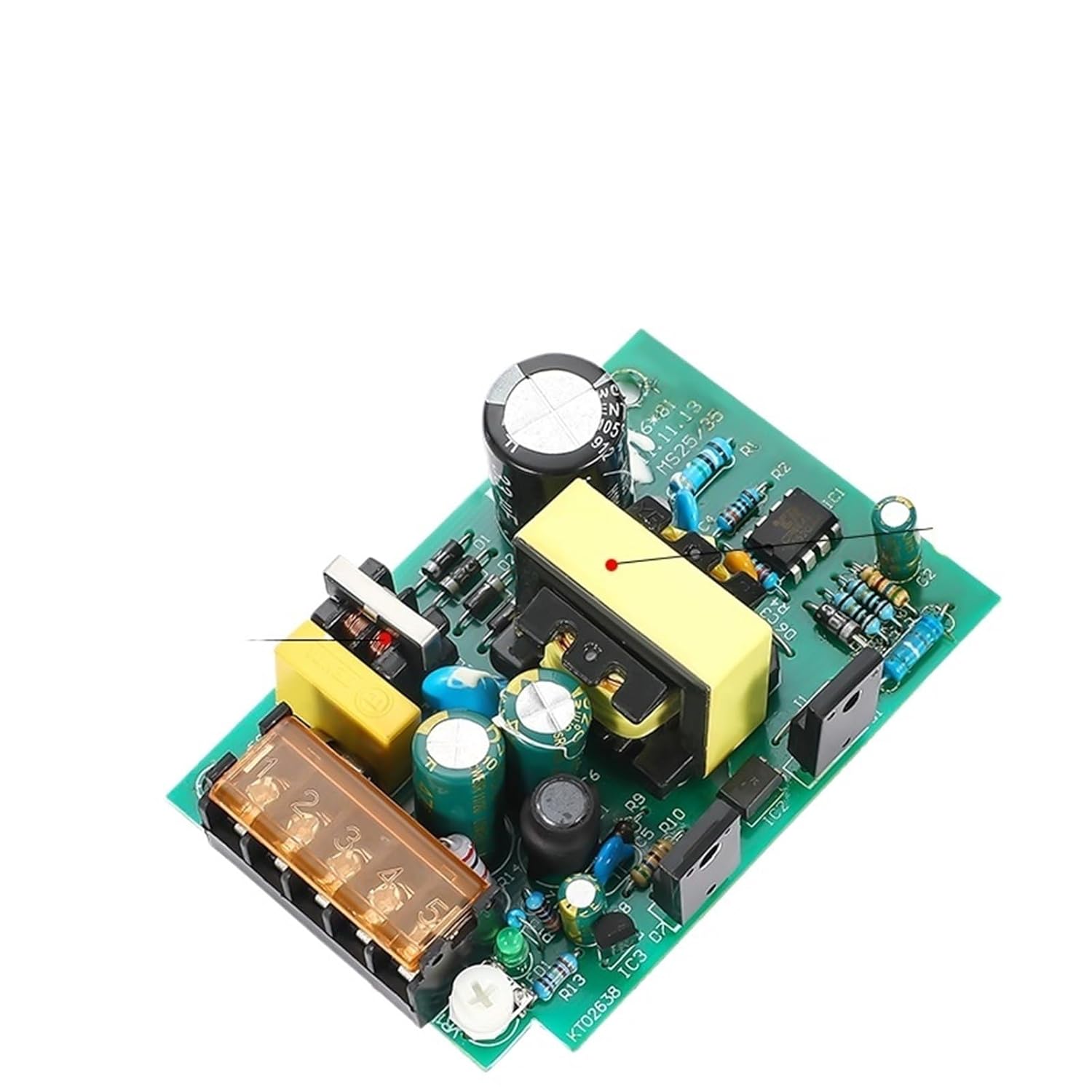 25W 35W Switching Power Supply 5V 12V 24V Mini Size AC to DC Single Output LED Strip Drive Switch Power for Monitor MS-25 MS-35(24V,35W)