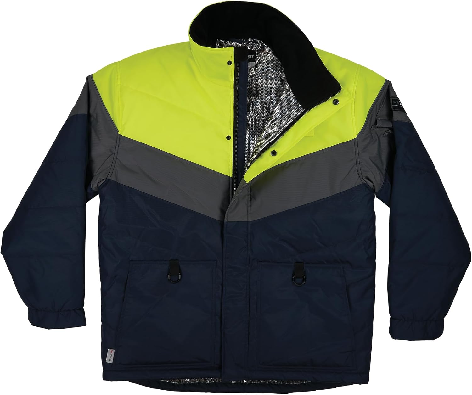 Ergodyne Insulated Freezer Jacket-Heat Reflective Lining - Image 9