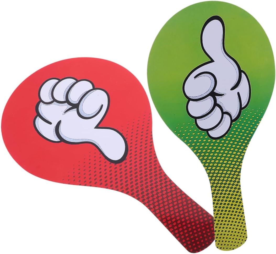 2pcs Classroom Voting Paddles Thumb Down Signs for Interactive Voting Easy to Use True False Judging Boards for Teachers and Students