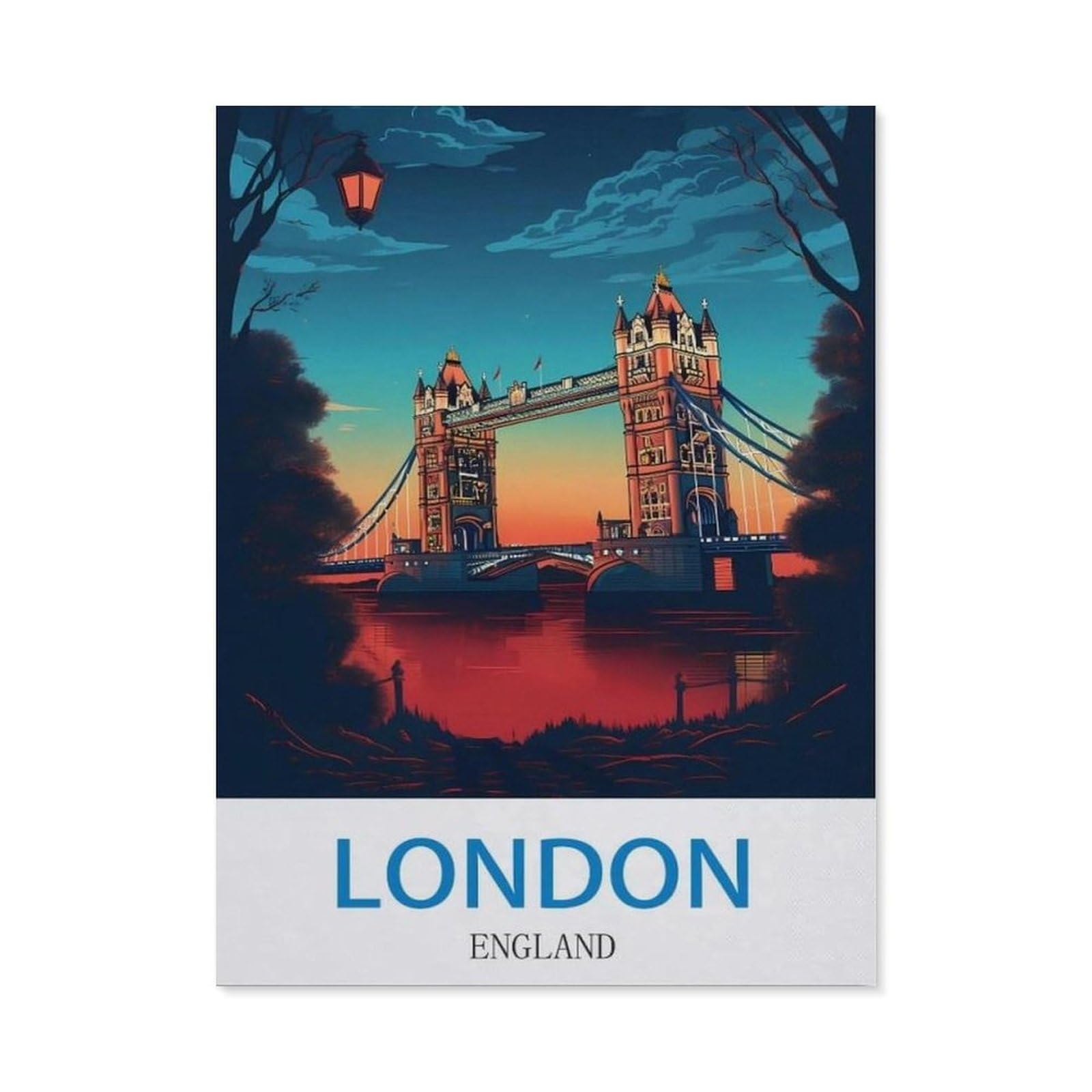 BEAYODKP Diamond Painting，London England（50x60cm）