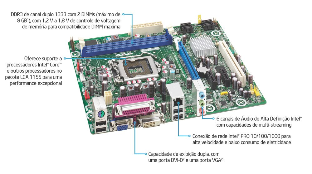 Intel DH61CR - Placa Base (1, 5V, 1066, 1333 MHz, 16 GB, Intel, Core i3, Core i5, Core i7, Socket H2 (LGA 1155))