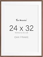 Vista 721 de Fun Memories Portarretratos de metal de 16 x 20 pulgadas con paspartú de 11 x 14 pulgadas, acabado de aluminio cepillado, parte delantera de vidrio