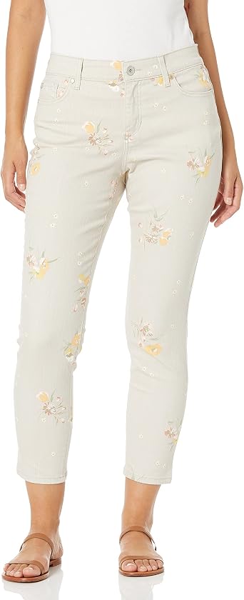 Bandolino Women's Mandie Slim Crop Jean 