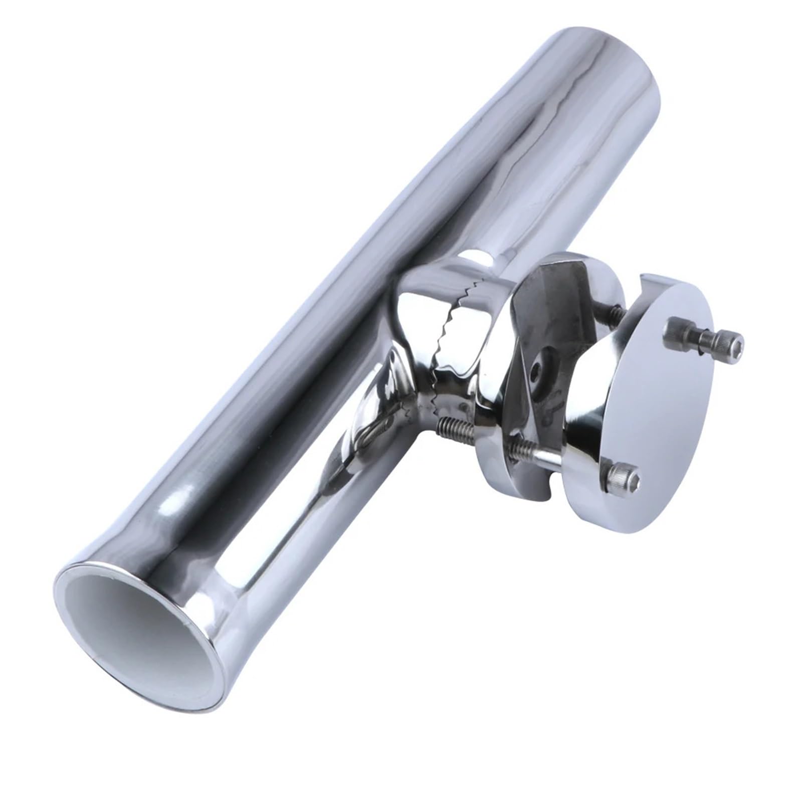 CañEros para Barco Abrazadera for caña de Pescar for Barco, Soporte Ajustable Acero Inoxidable for Tubo Aparejos Pesca 1-1/4 "a 2", 2 uds