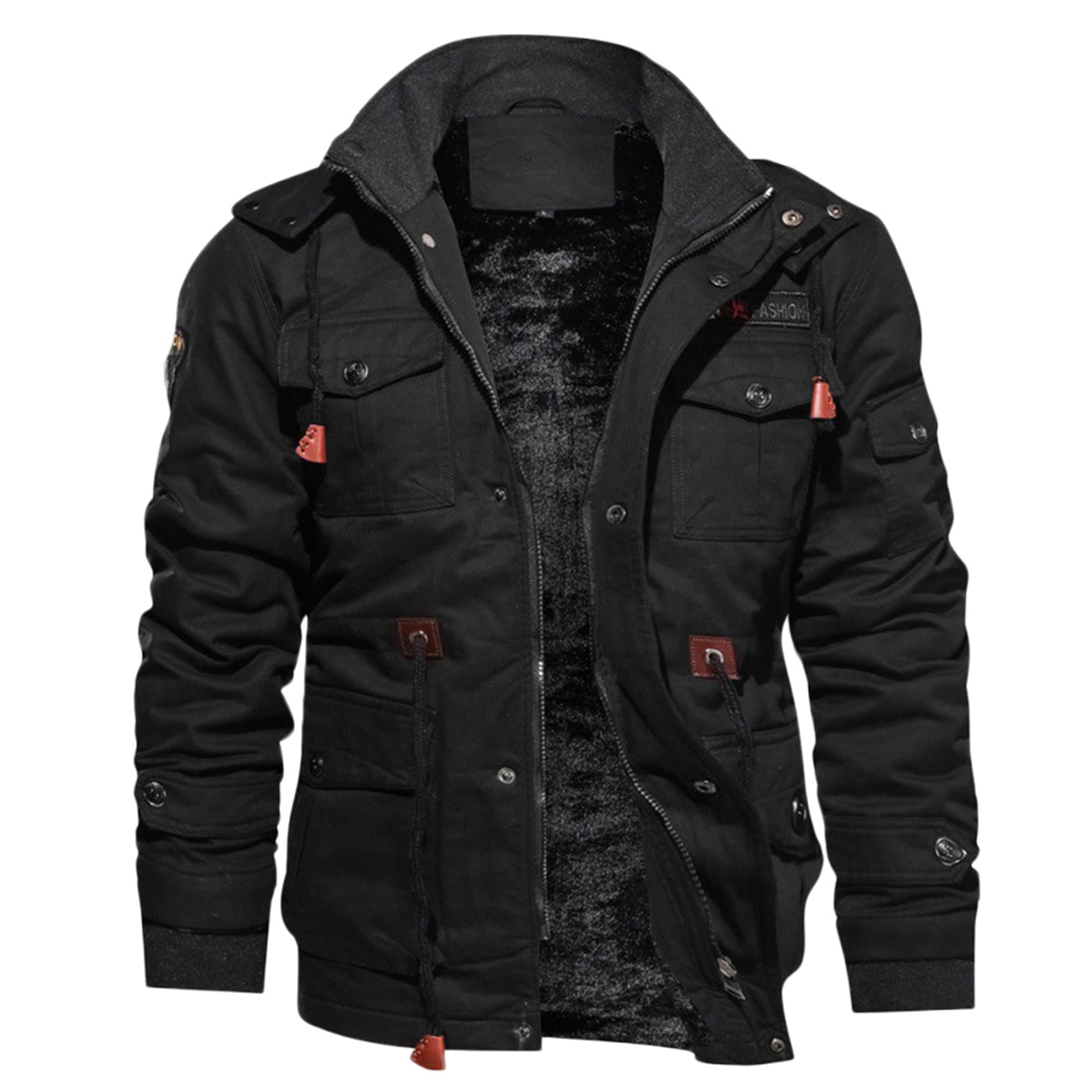 Manteau Hiver Homme - Chic Classique Parka Confortable Grande Taille Blouson Mi Saison Outdoor Hiver Manteau Thermique Chaud Doudoune