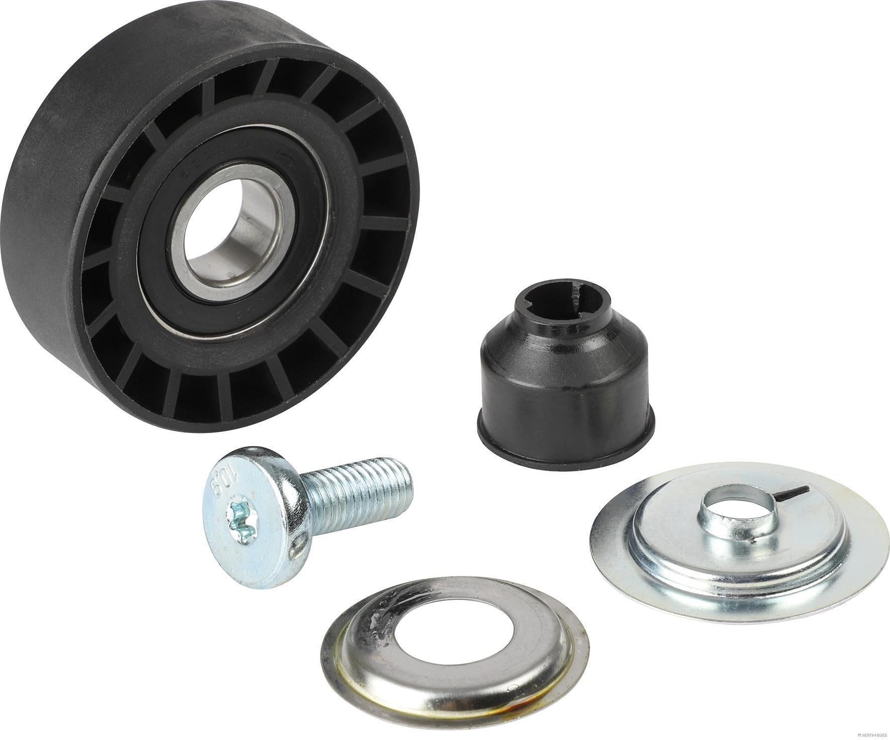 Poulie De Déflexion Et Guidage Herth+Buss J1140539 - Pour Courroie Striée, Ø65.3 Mm, Largeur 21.7 Mm - Compatible Hyundai/KIA