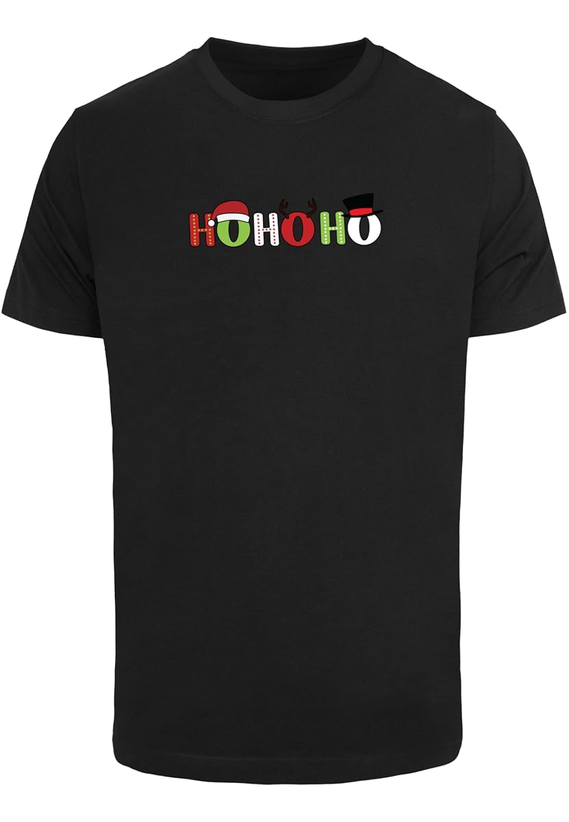 Merchcode Męski T-shirt, 100% bawełna, czarny, L, czarny, L