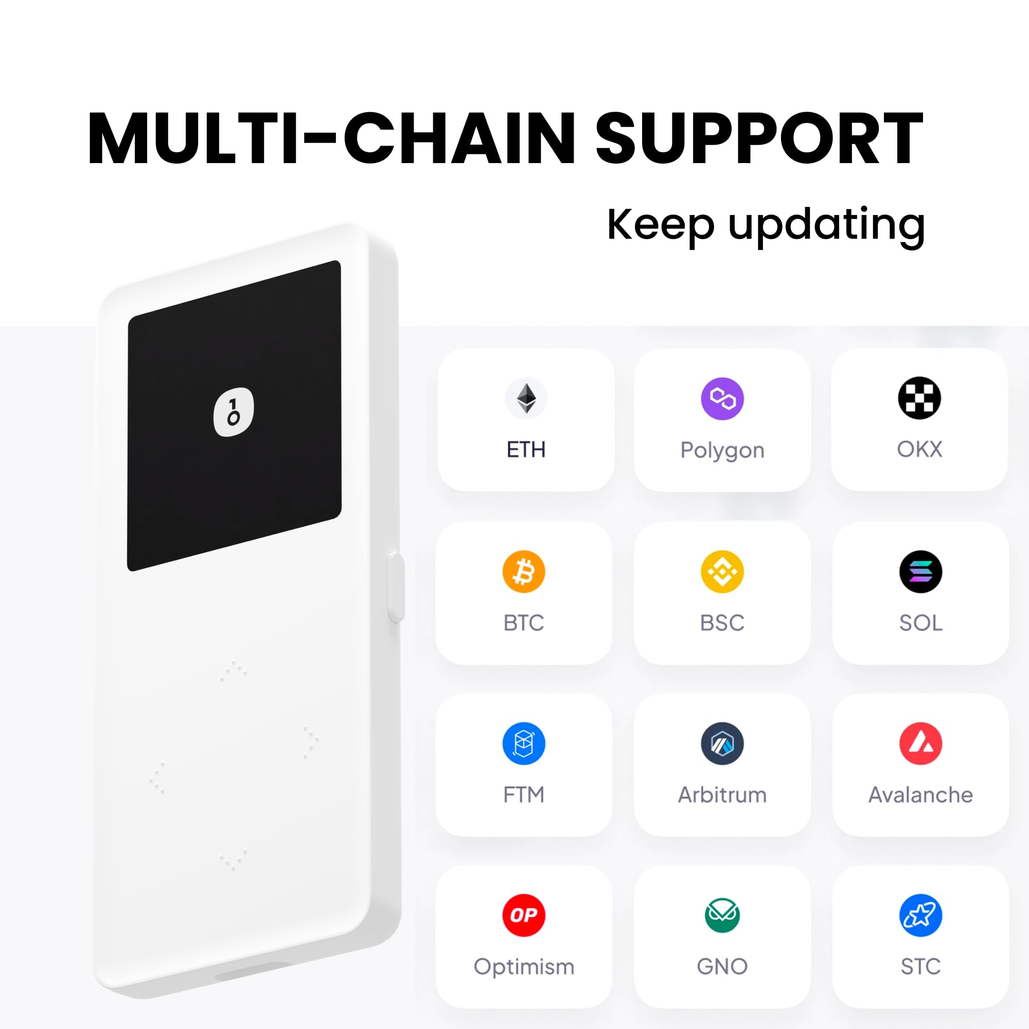 Krypto Wallet Cold Storage Sicherheit OneKey Pro Krypto Hardware Wallet -  4x EAL 6+ Chips, 5000+ Coins & NFT Support OneKey Pro Crypto Wallet Bitcoin  ETH Sicherheit
