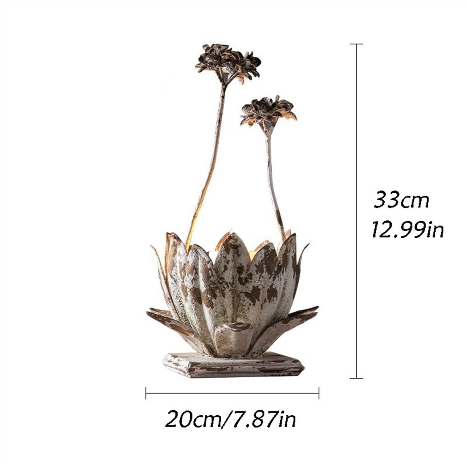 Portavelas Adornos Decorativos de Mesa con candelabro Decoración