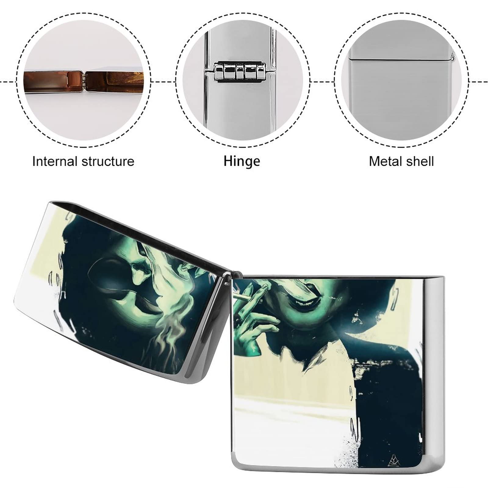 Amazon.co.jp: ライターケース ファイト・クラブ Zippo ライターカバー