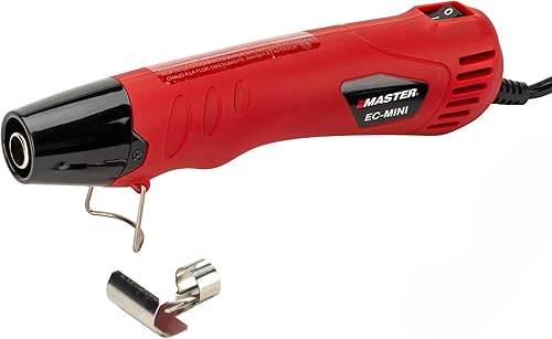 Master Appliance EC-MINI Pistola de calor para manualidades, envoltura retráctil, tubo termorretráctil, conectores de alambre, conectores