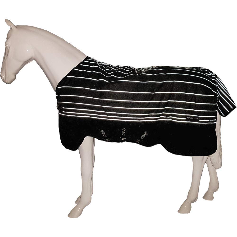 Horseware Coperta per Cavalli all'aperto Amigo Bravo 12 Reflective Plus Med 250g