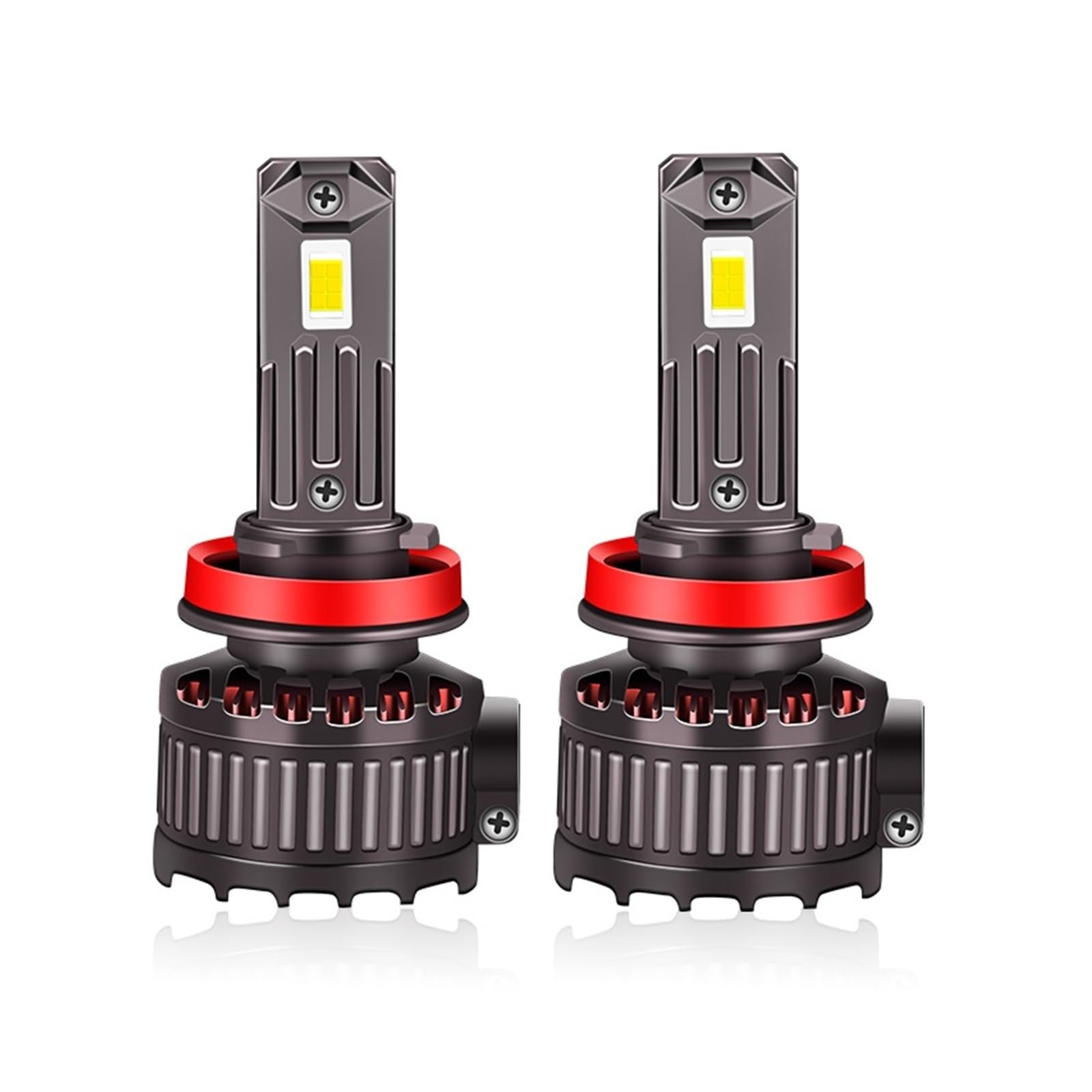 H7 LED Phare de Voiture Canbus 200W 60000LM H4 H1 H11 LED Ampoule 9005 HB3 9006 HB4 9012 HIR2 LED Auto Ampoules H8 H9 antibrouillard(H8)