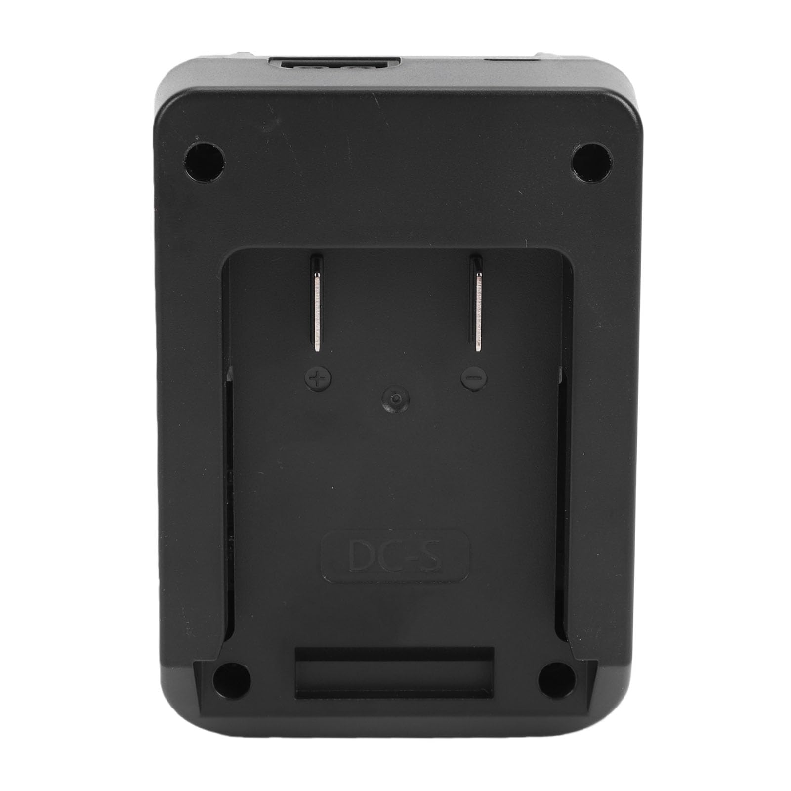 Akozon Placa Adaptadora de Batería para Herramientas Eléctricas Potente Adaptador de Batería de Montaje en V con Salida CC USB C de 100 W para Equipos de Fotografía Luces Teléfonos Uso