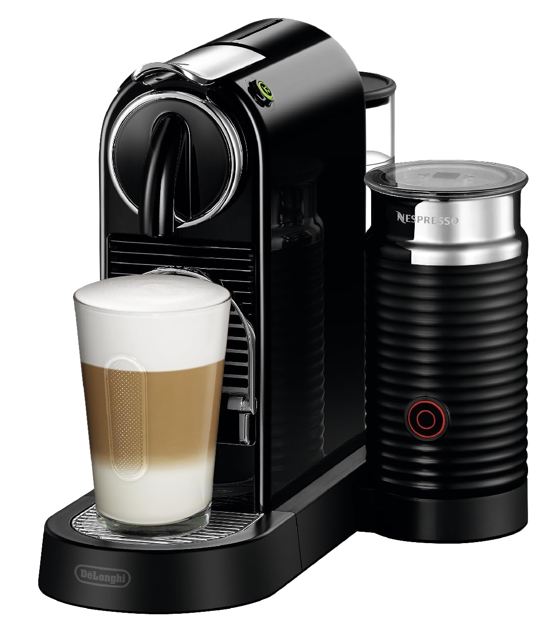 DeLonghi Nespresso Citiz EN267.BAE Cafetera con cápsulas, sistema de extracción especial, 1710 W, 1 L, plástico, Negro