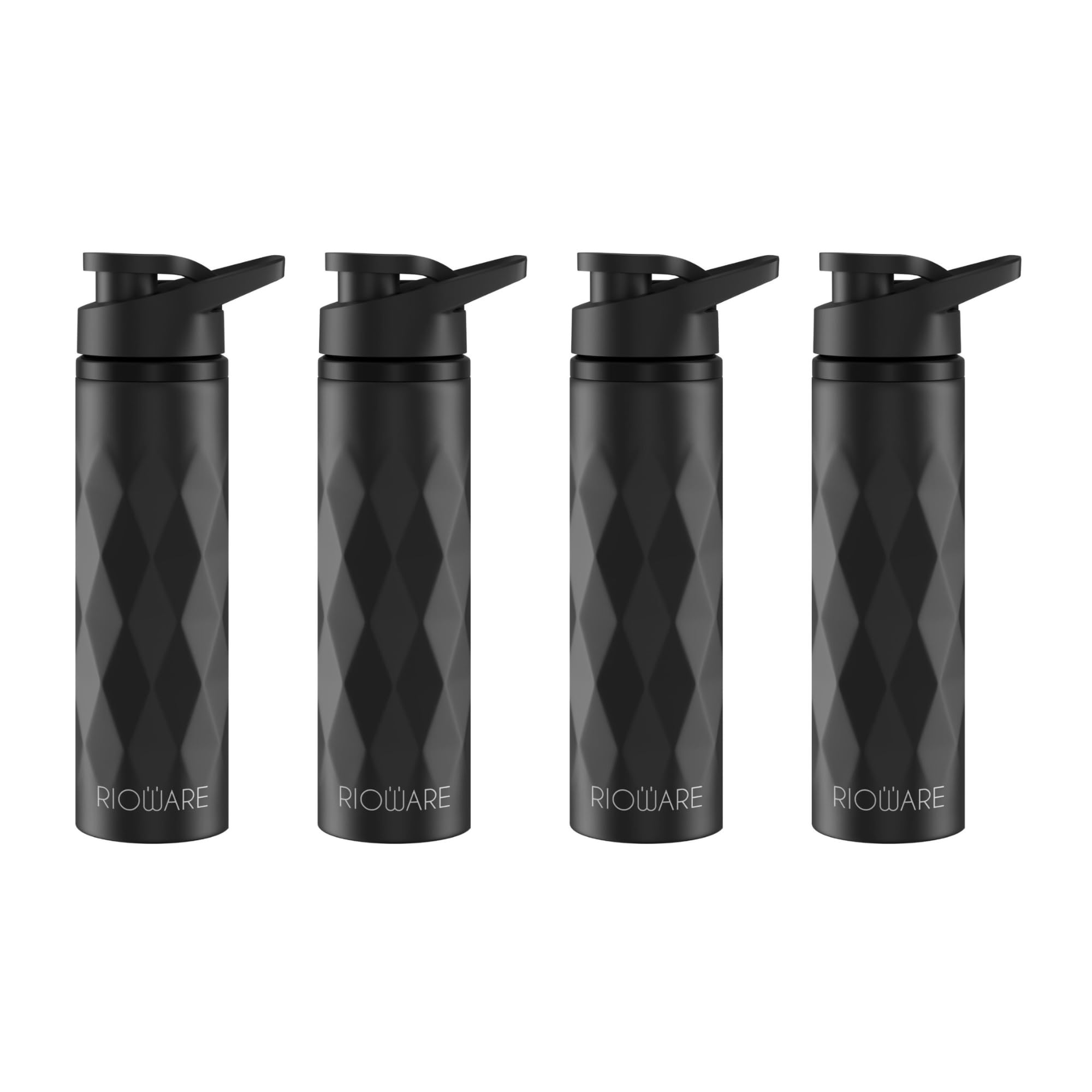 Rioware® Water Bottle Stainless Steel 750ml Steel Water Bottles For Kids,Girls,Boys,Fridge,School,Gym, Home,office, Leak Proof & BPA Free with Sipper Cap-Pack Of 04 (B0D9KXD6YH) Amazon Price History, Amazon Price Tracker