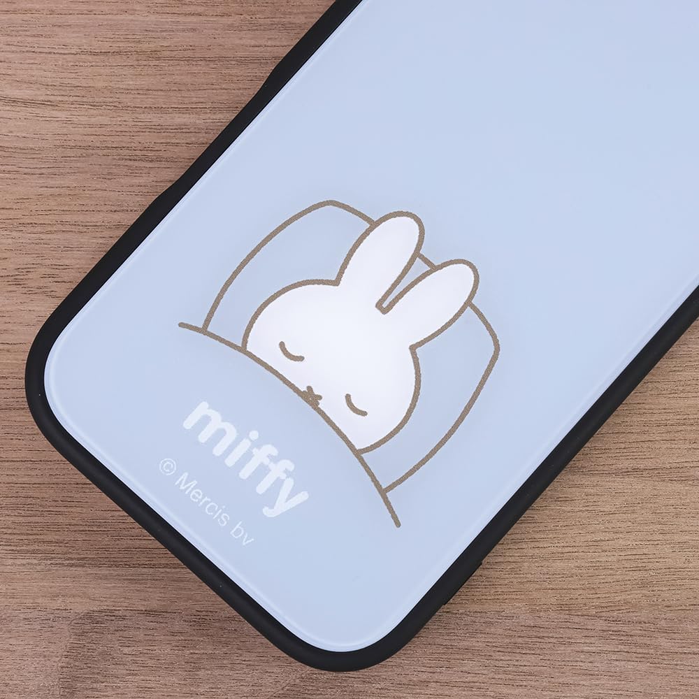 Ingrem iPhone 17 Case, Miffy [Officially Licensed Product] Shock Absorption Bumper Hybrid Case, Easy to Hold, Character White Rabbit, Miffy, Sleeping