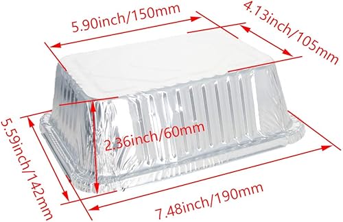 Vista 177 de Othmro Latas redondas de aluminio para tapas de metal, con tapa de rosca de 2.0 fl oz/2 onzas, 2.677 x 0.984 in (D* H) contenedores de aluminio