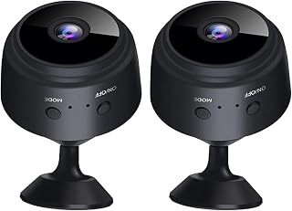 WOOAHEAHORA 2X Tuya A9 Surveillance Cameras with Wifi 1080P HD Small Camera Sensor Night Version Camcorder Web Video Surveillance