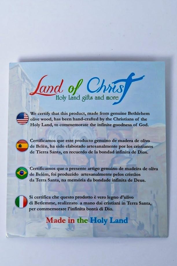 Title-Olive Wood hand Cross Handheld cross - Image 7