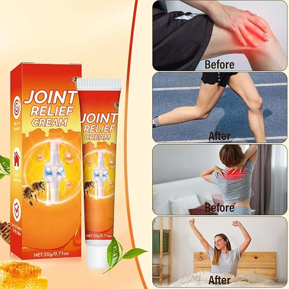 3PCS Joint Relief Cream, Joint and Bone Advanced Cream, Advanced Relief Gel, for Back, Neck, Feet, Shoulder