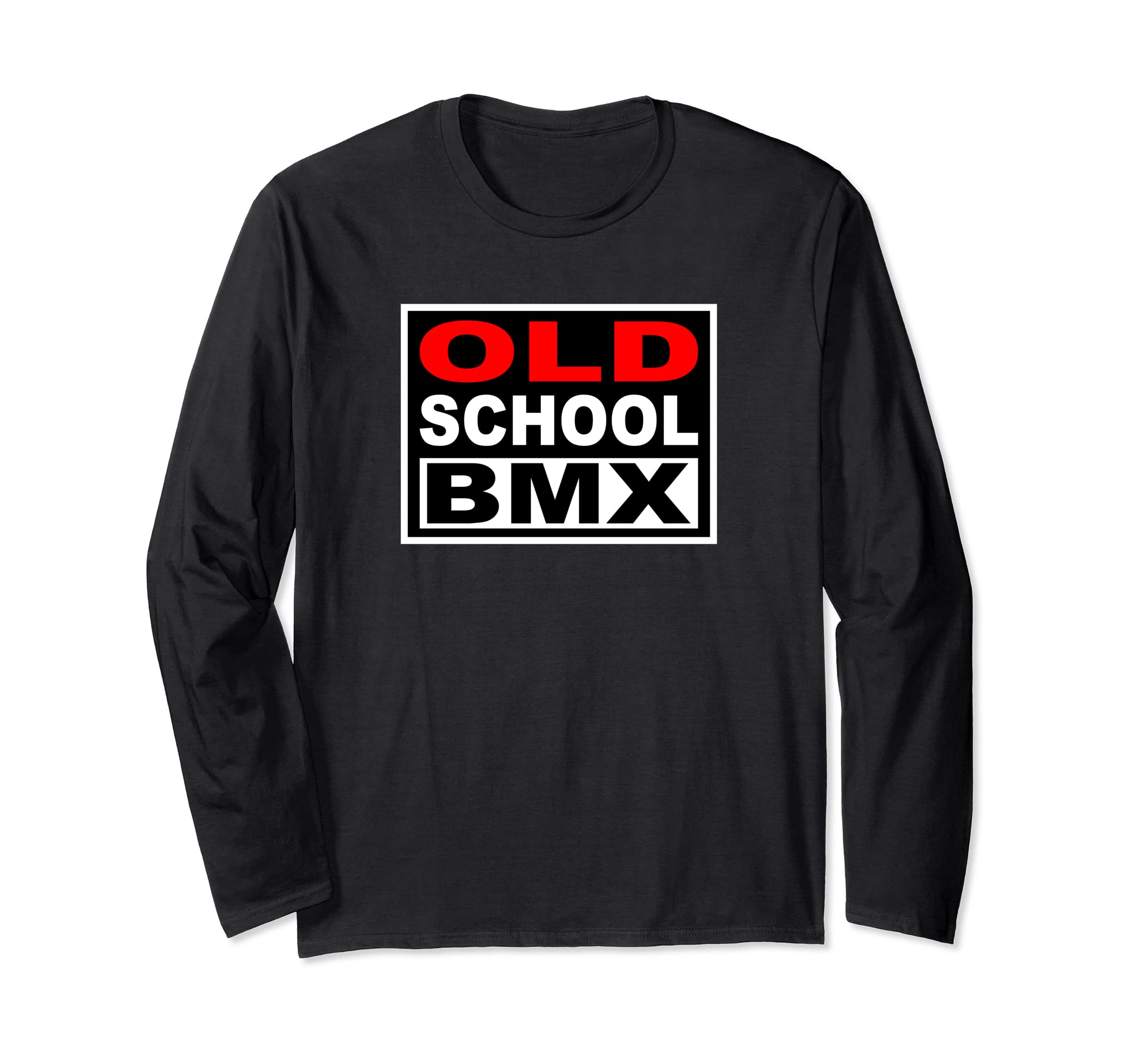 FlatSix Graphics LLcOLD SCHOOL BMX Vintage GT SE Racing Hutch Redline Schwinn Long Sleeve T-Shirt