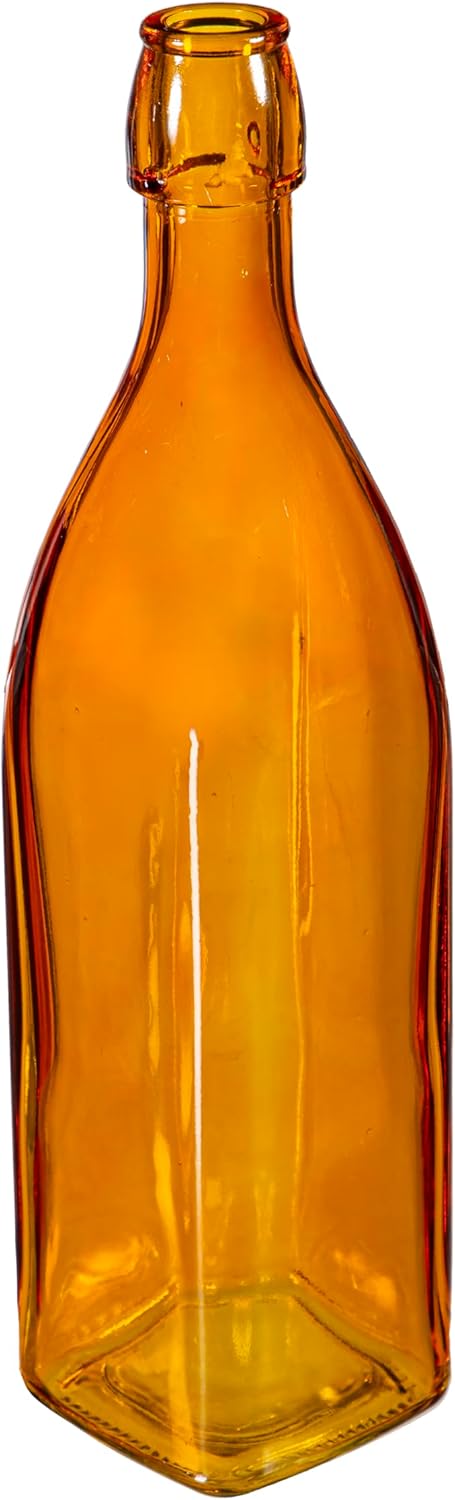 Evergreen Garden Glass Bottles for Bottle Tree, Wine Bottles for Decorativation Indoor Outdoor Wedding Christmas Party Decor (Multicolor, Set of 5)