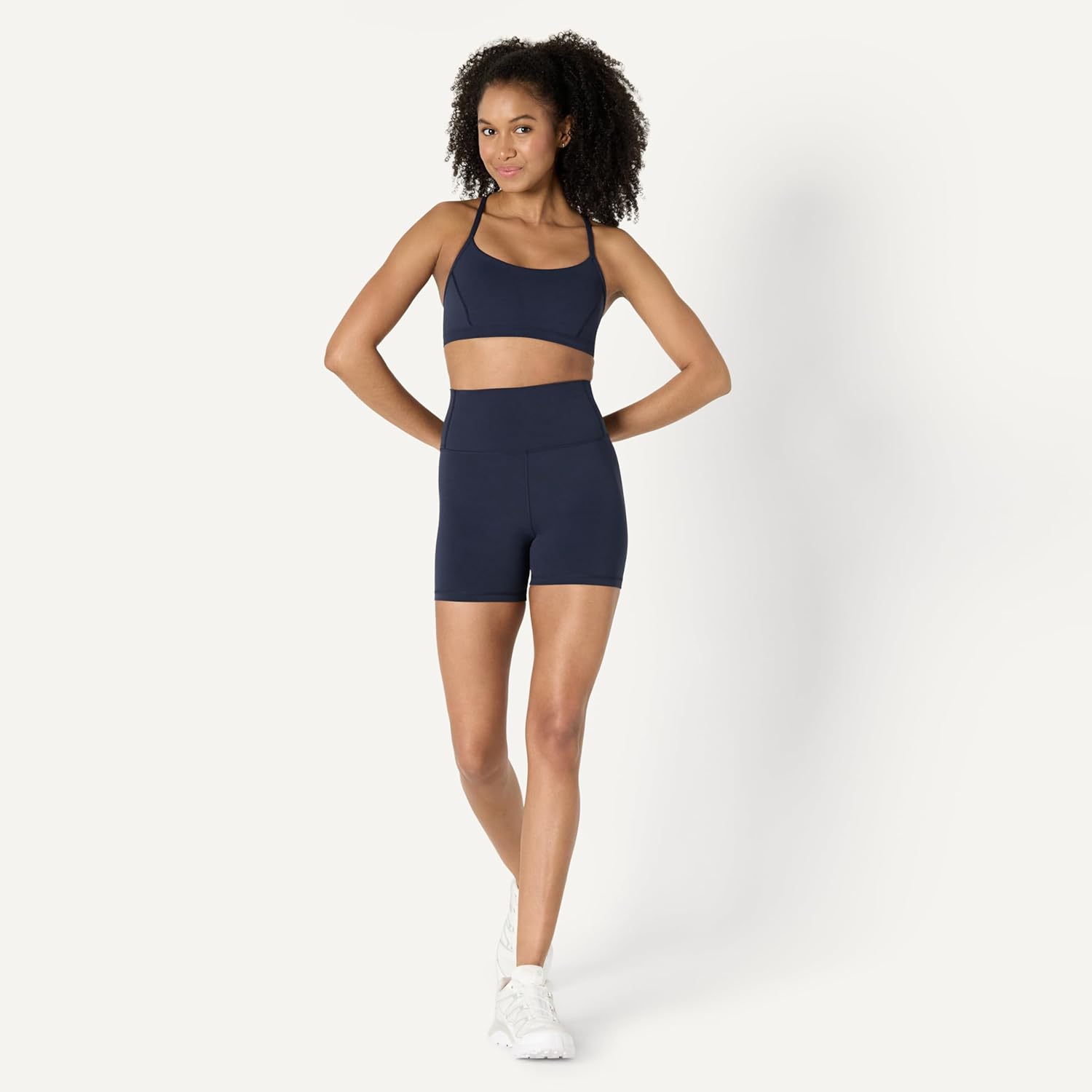 Amazon Essentials Women's Active FormFlex Buttery Soft High Waist Yoga Biker Shorts - Image 5