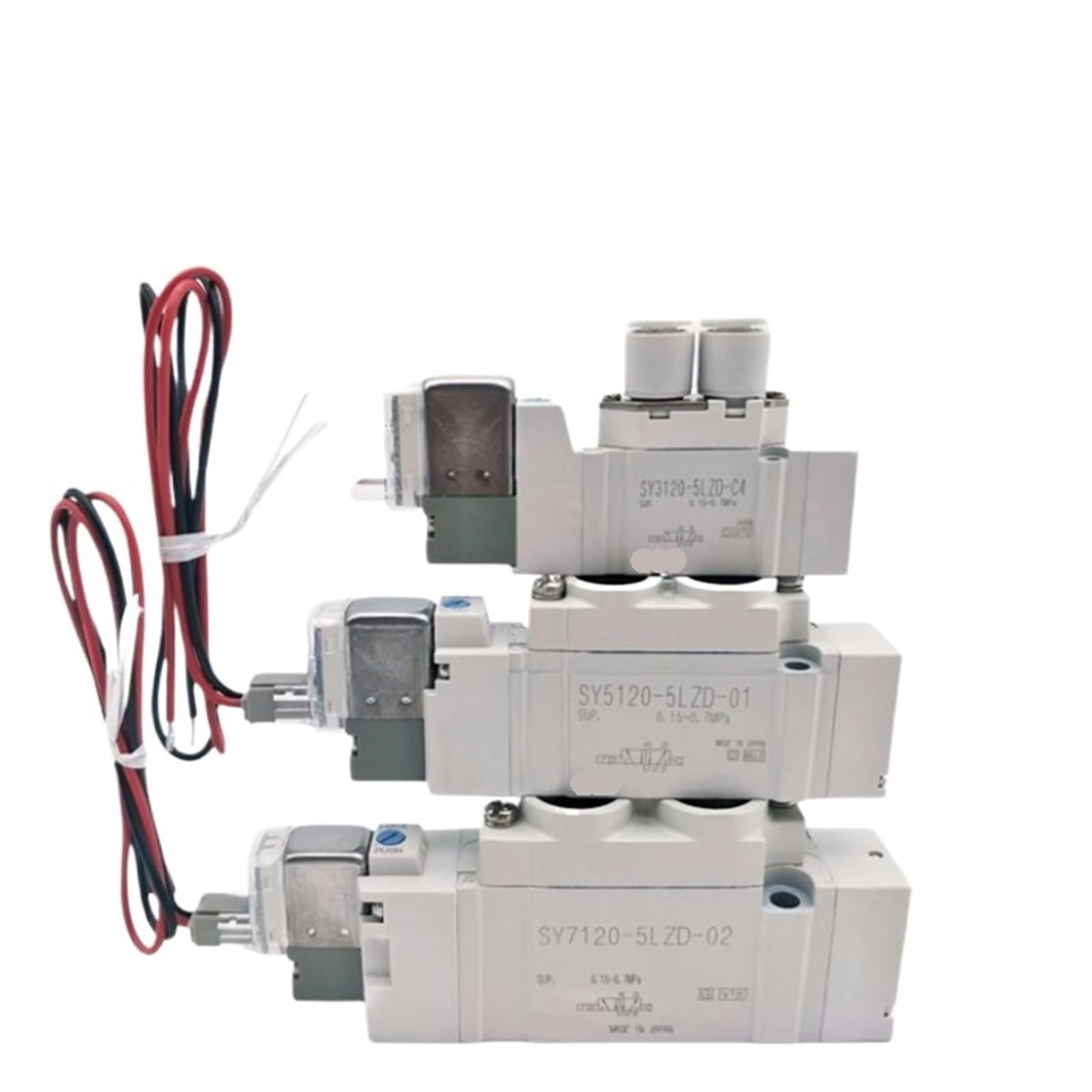 Électrovanne à 5 ports SY7220-5DZ-02 à faible consommation d'énergie