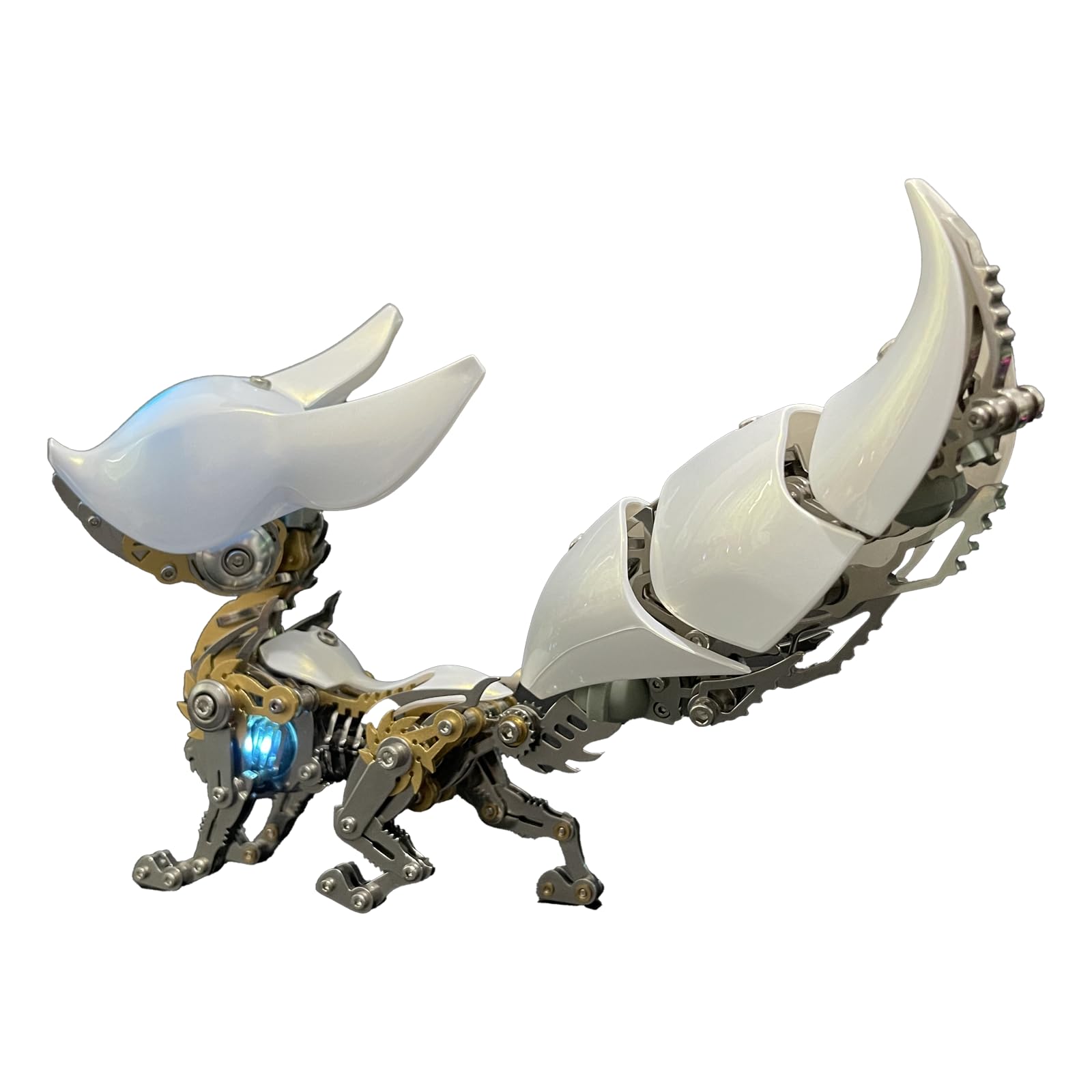 Amazon.com: STICKYRICE Mechanical Fox Model Kit | 3D Metal Puzzle