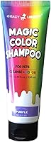 Vista 5 de Crazy Liberty Champús de color mágico (azul). Champú semipermanente para colorear el cabello de mascotas, champú seguro y suave de tinte