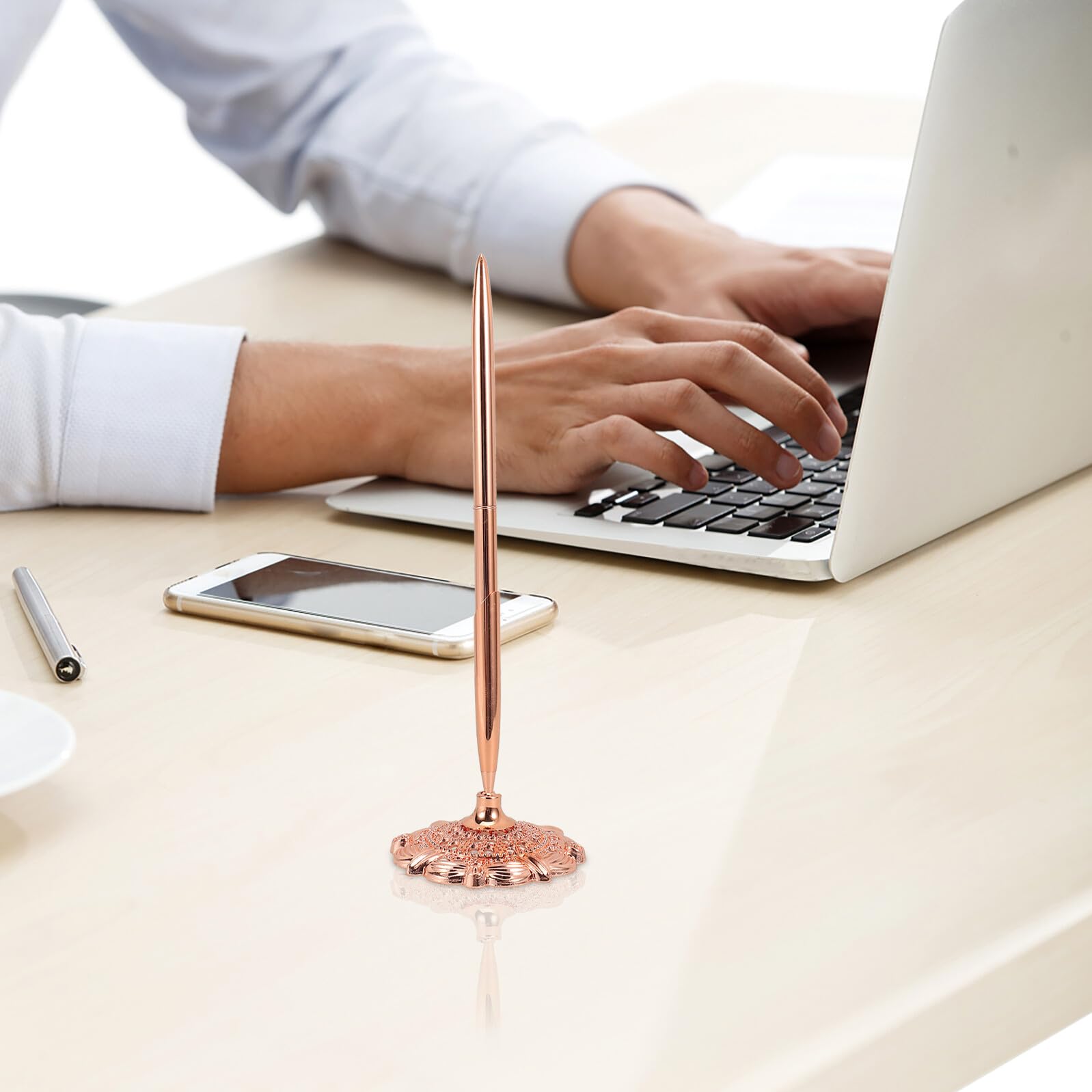 Professional Ballpoint Metal Business Signature Writing Tool Wear-resistant for Hotel and Office Use — view 5