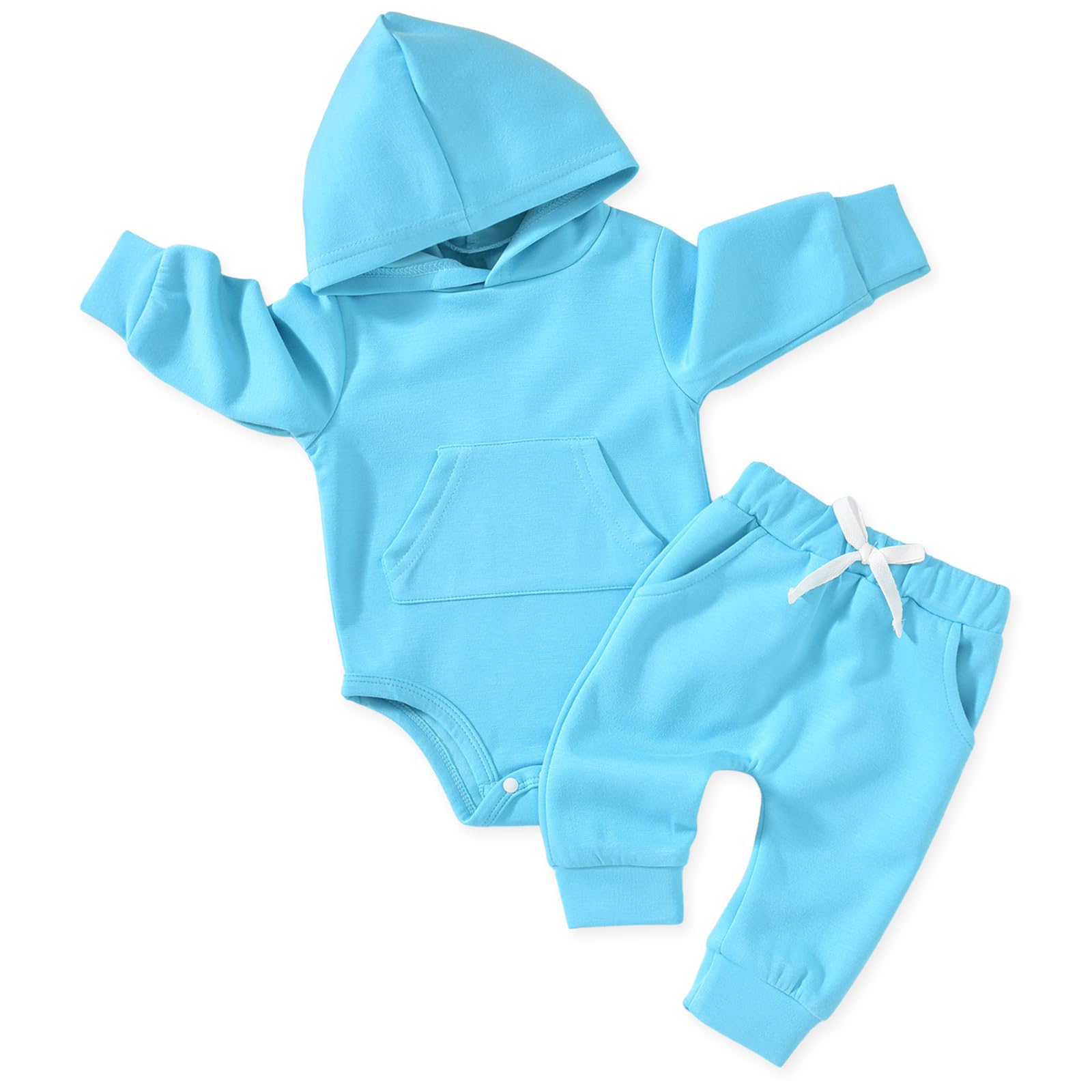 Aalizzwell Infant Baby Winter Hoodie Outfit