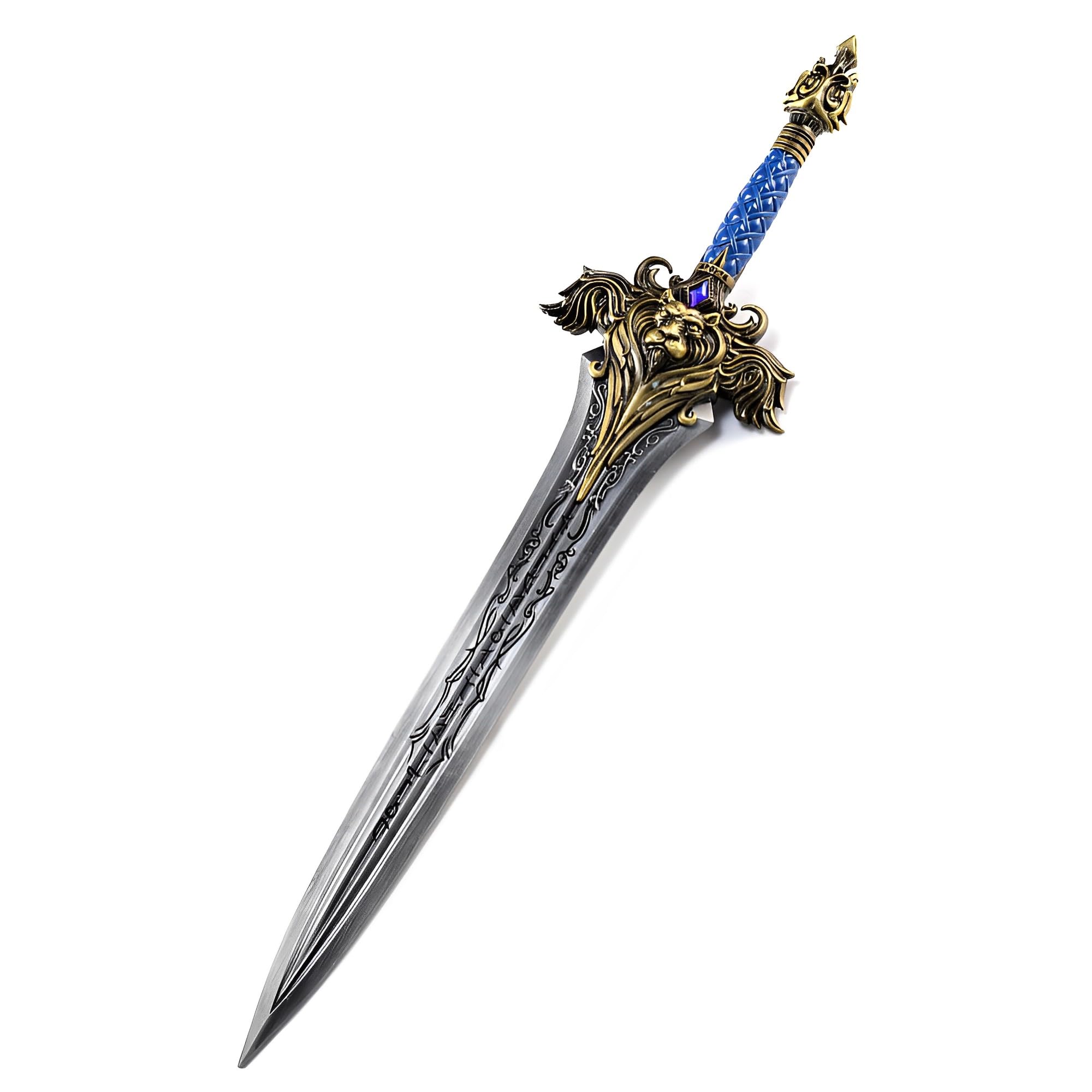 wow 模造刀　金属製 Amazon.com: ARAZI Wow King Llane Sword Model,11.8In/30Cm, All