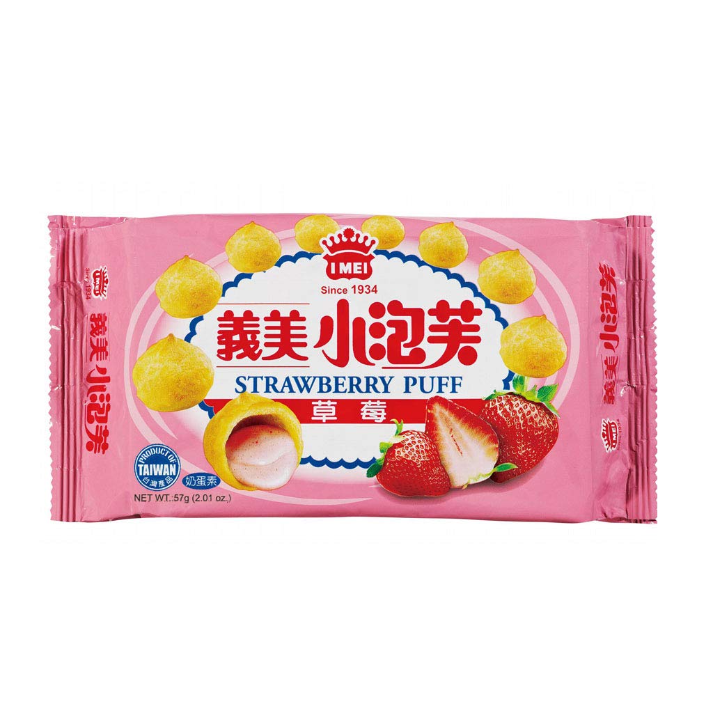 I Mei Strawberry Puff 57gm