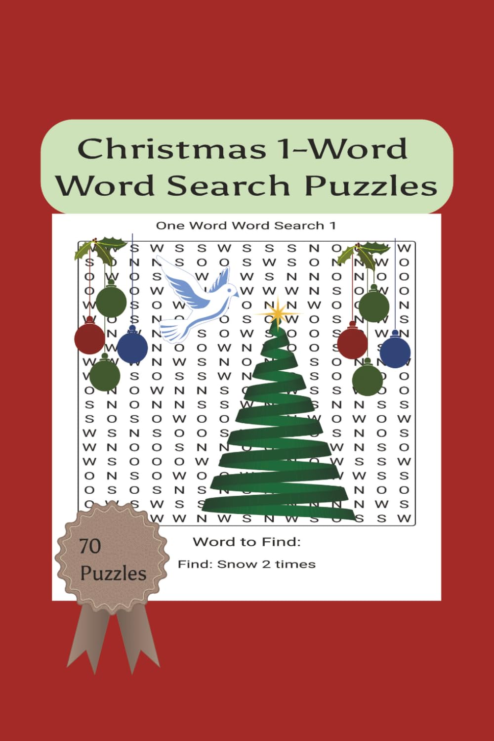 Christmas 1-Word Word Search Puzzles