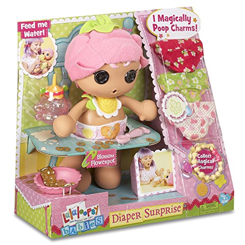 Lalaloopsy Babies Diaper Surprise Blossom Flowerpot Doll